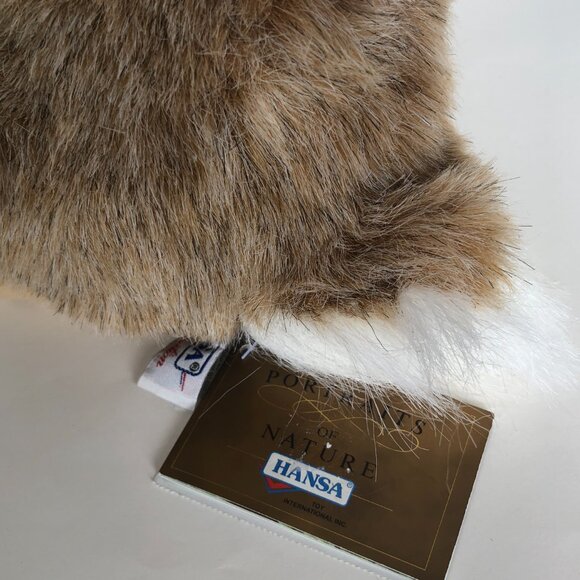 Hansa Handcrafted Bunny Stuffed Animal Brand New w/ Tag - Picture 11 of 14